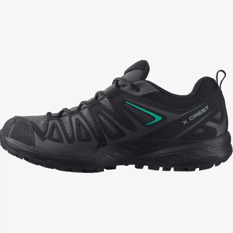 Salomon X Crest GTX Turisticke Topanky Damske Čierne | SK 9JQNPR